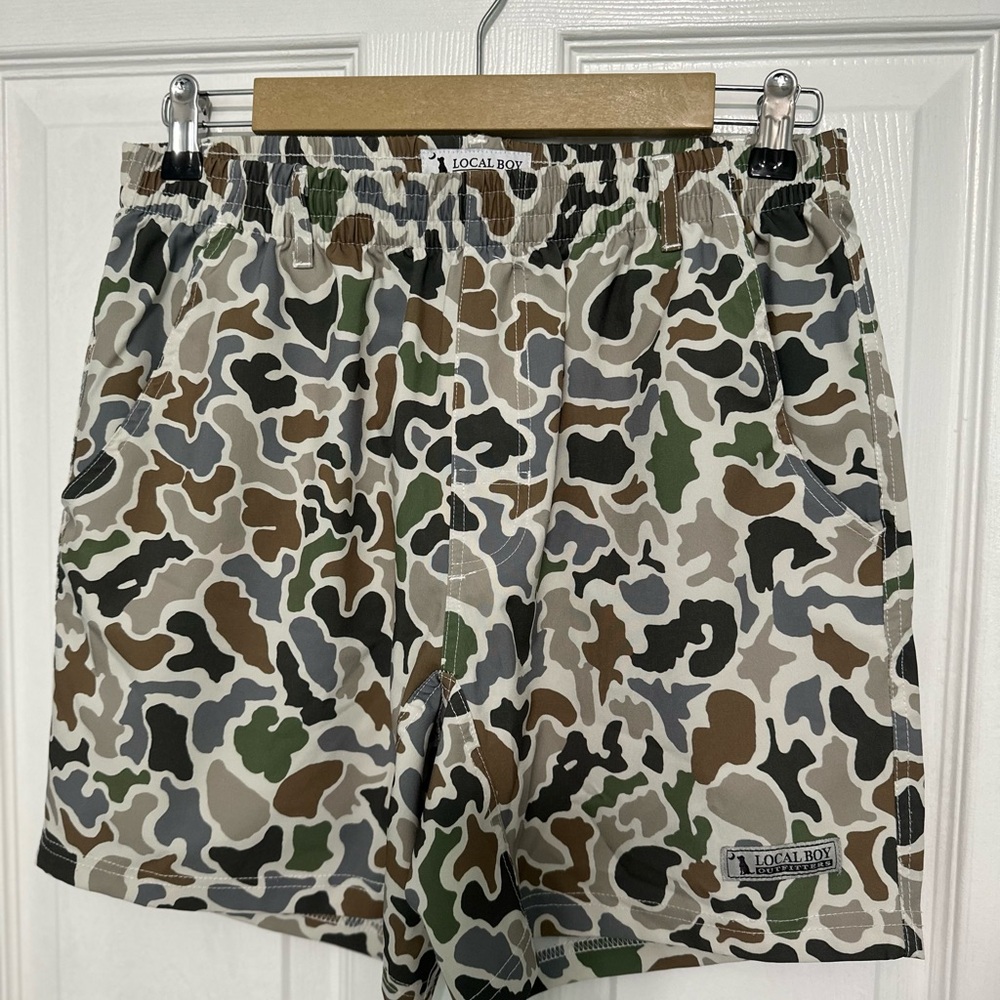 Local Boy Outfitters Duck Camo Shorts